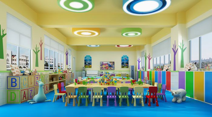 幼儿园教室装修设计效果图