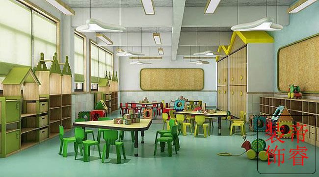 小型幼儿园装修设计效果图 小型幼儿园装修设计效果图