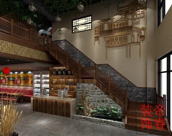 餐厅楼梯装修设计 餐厅楼梯装修设计