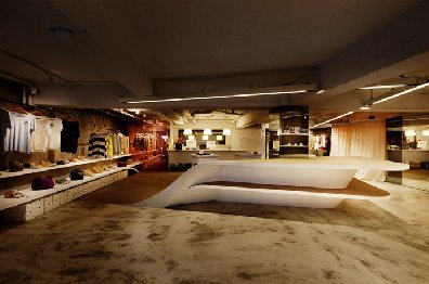 <b>个性工业风店铺装修设计效果图</b>