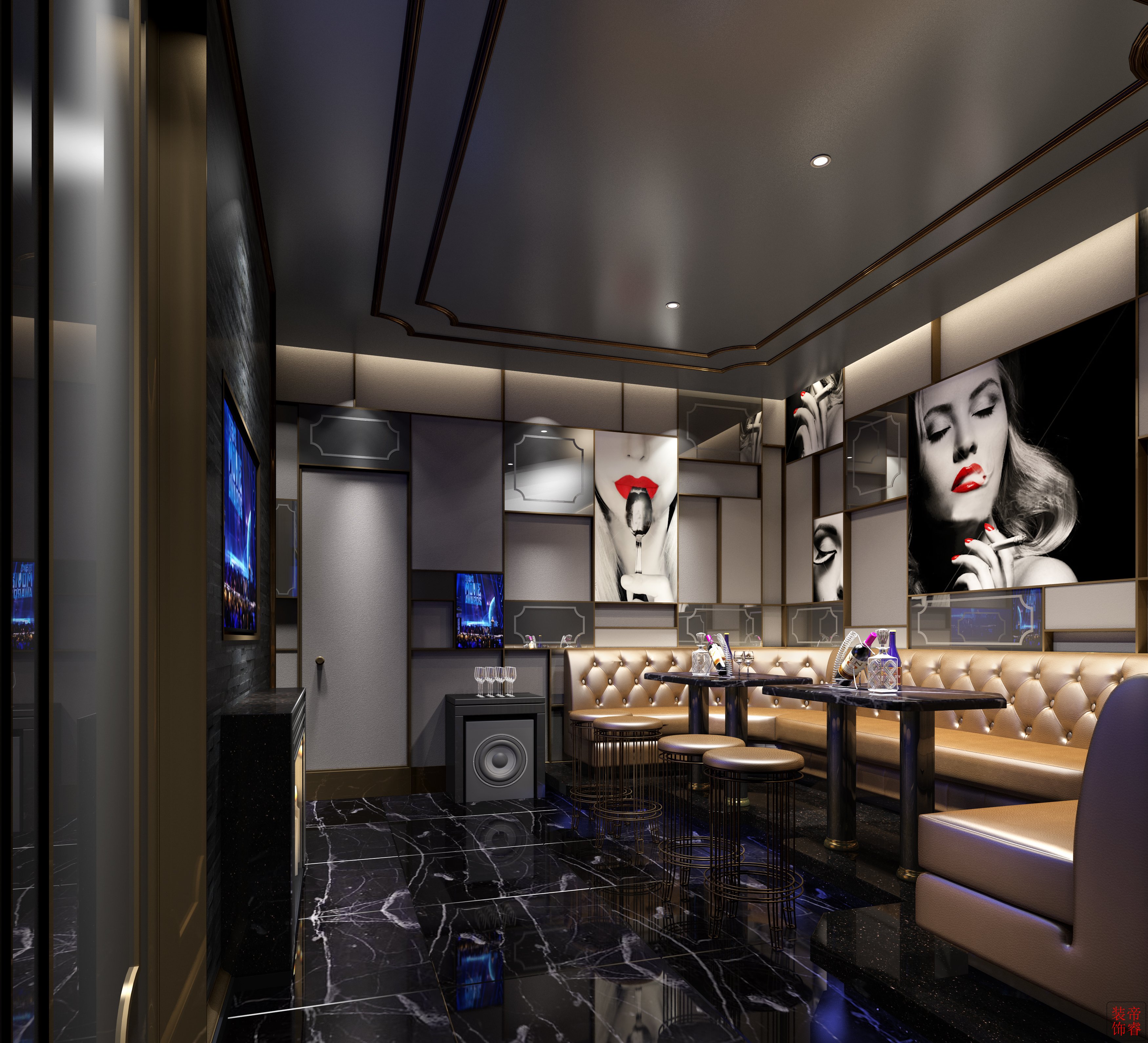 ktv 装修效果图