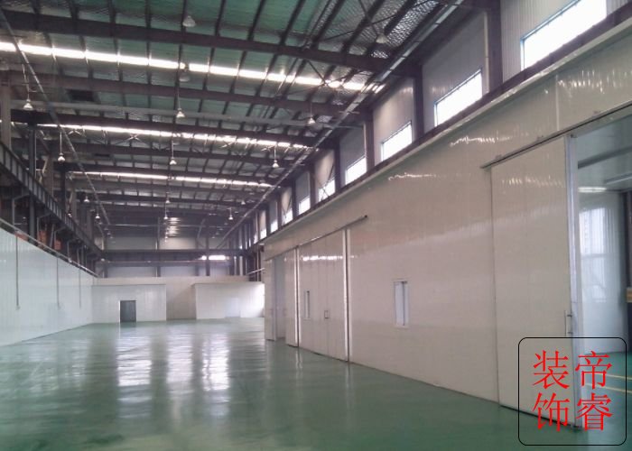 厂房装修之钢结构厂房的特点,成都工厂办公室装修