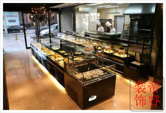 好利来面包店装修风格解秘!成都店铺装修,成都工装公司1