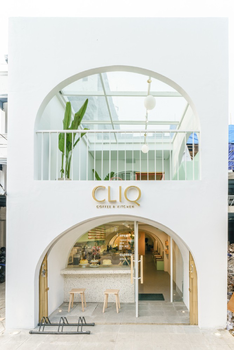 创意咖啡店门头装修设计效果图