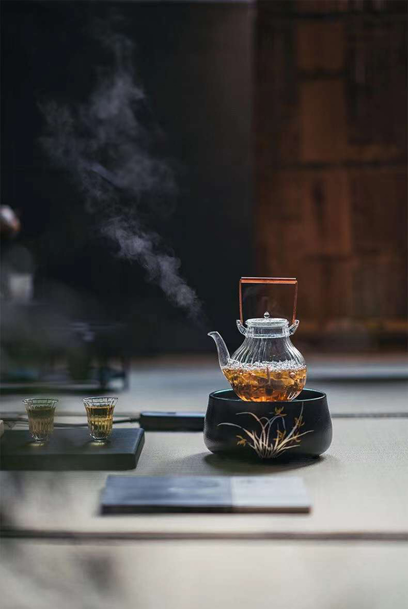现代中式风格茶楼装修设计效果图