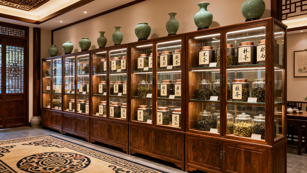 茶叶展示柜