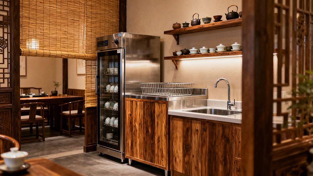 品茶器具消毒区